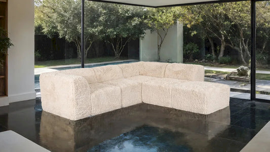 Furniture of America - Nappi - L-Sectional B, Sand - FM62102BG-SECT-B view 2