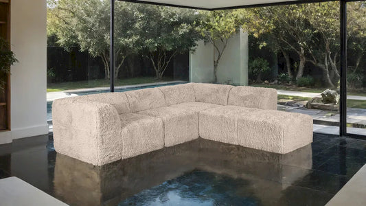 Furniture of America - Nappi - L-Sectional B, Taupe - FM62102TP-SECT-B view 2