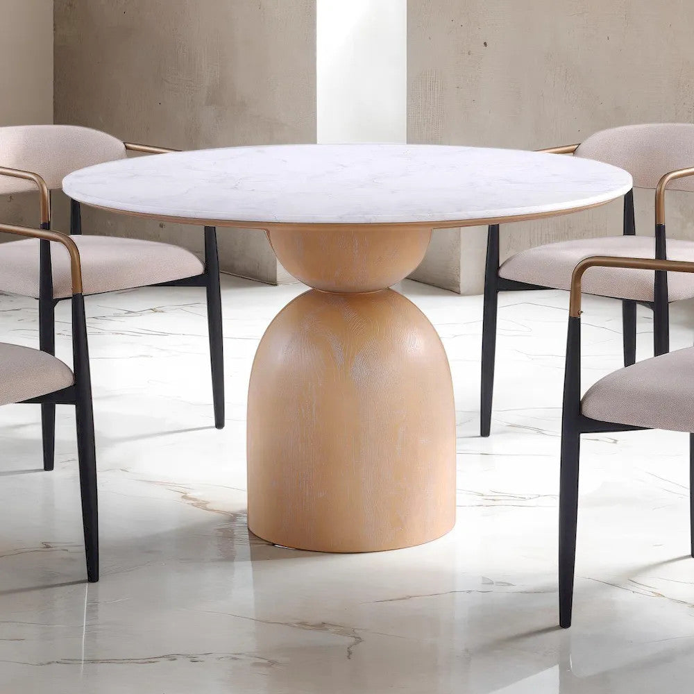 Furniture of America - Neasden - 4 Pc. Dining Table Set - FM37003NT-T-5PC view 4