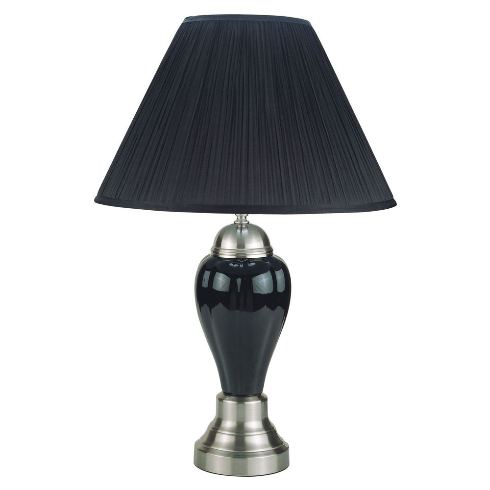 Furniture of America - Niki Table Lamp in Black - L76117BK-6PK View 1