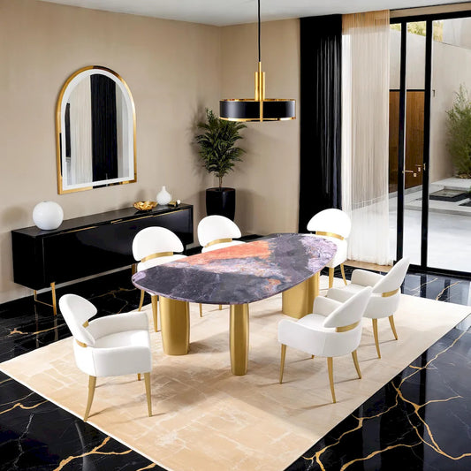 Furniture of America - Northwich - Dining Table - FM37006GY-T-TABLE view 2