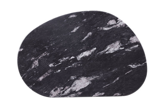 Furniture of America - Northwich Oval Coffee Table in Black/Gray/Matte Gold - FM47006GY-CO-TABLE View 2