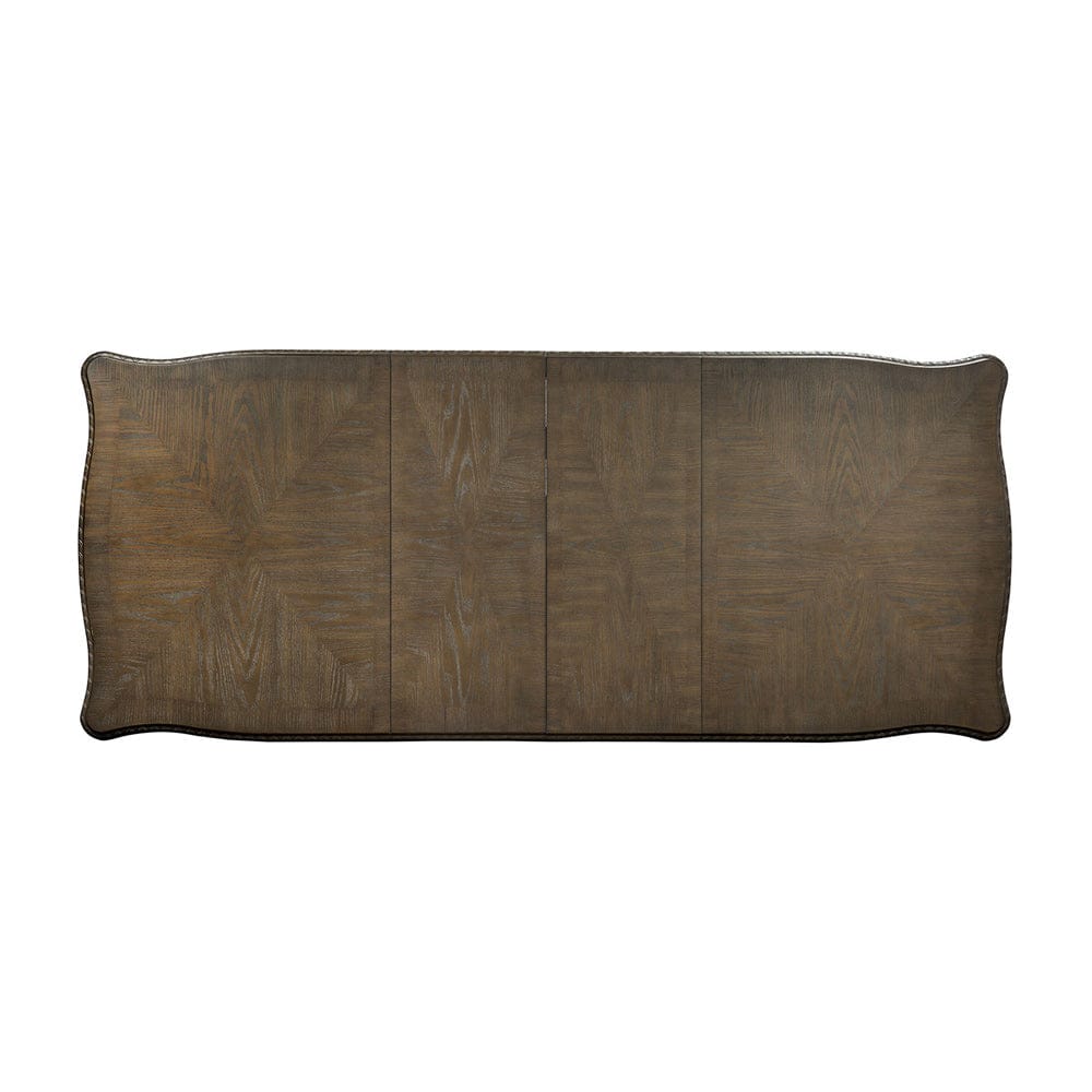 Furniture of America - Oakham Dining Table in Weathered Oak - FM3418AK-T-TABLE View 6