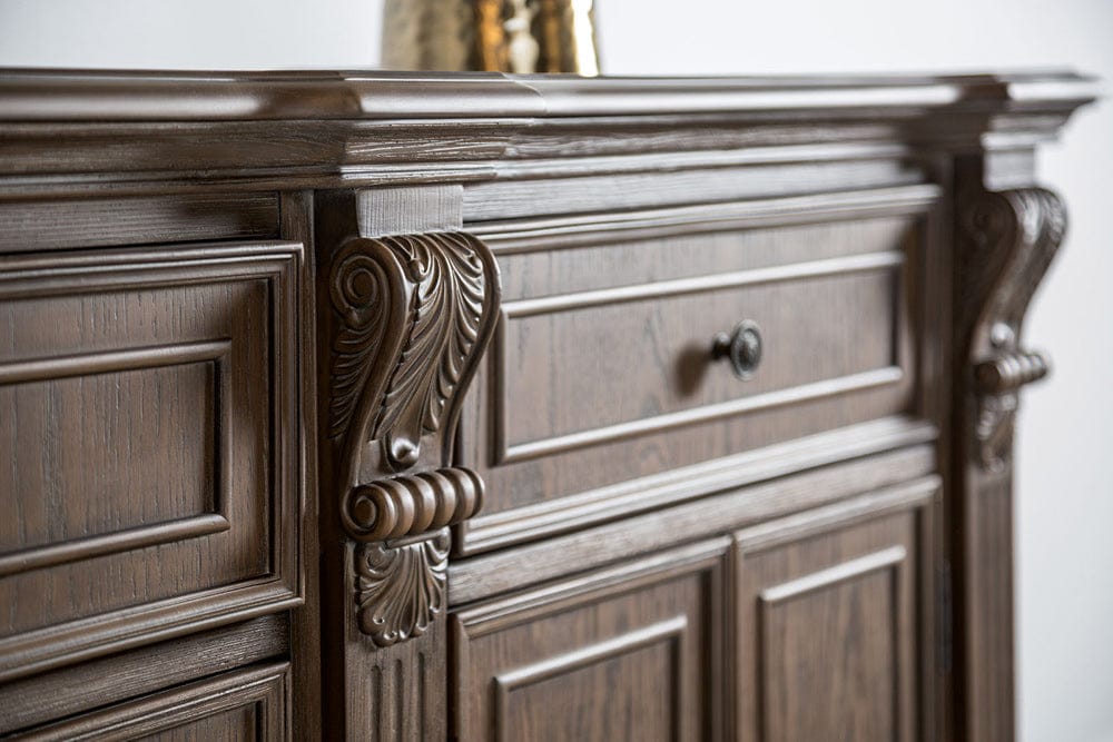 Furniture of America - Oakham Side Board in Weathered Oak - FM3418AK-SV View 3