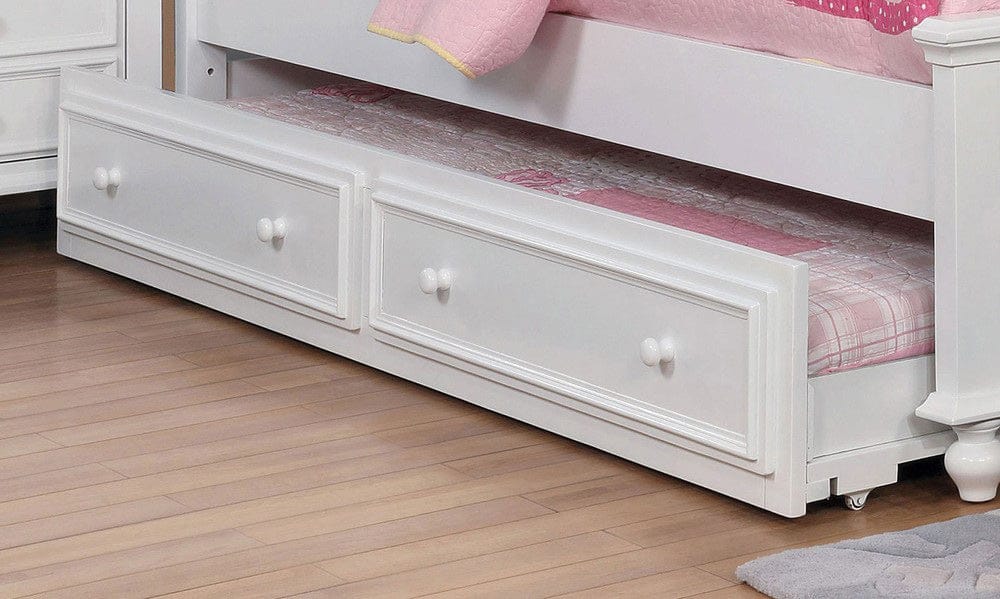 Furniture of America - Olivia Trundle in White - CM7155WH-TR View 1