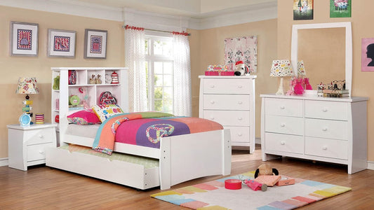 Furniture of America - Omnus Drawers in White - CM-DR452-WH View 2