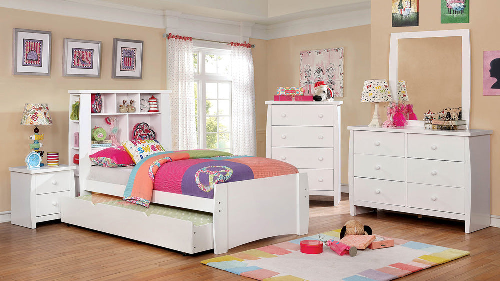 Furniture of America - Omnus Drawers in White - CM-DR452-WH View 2