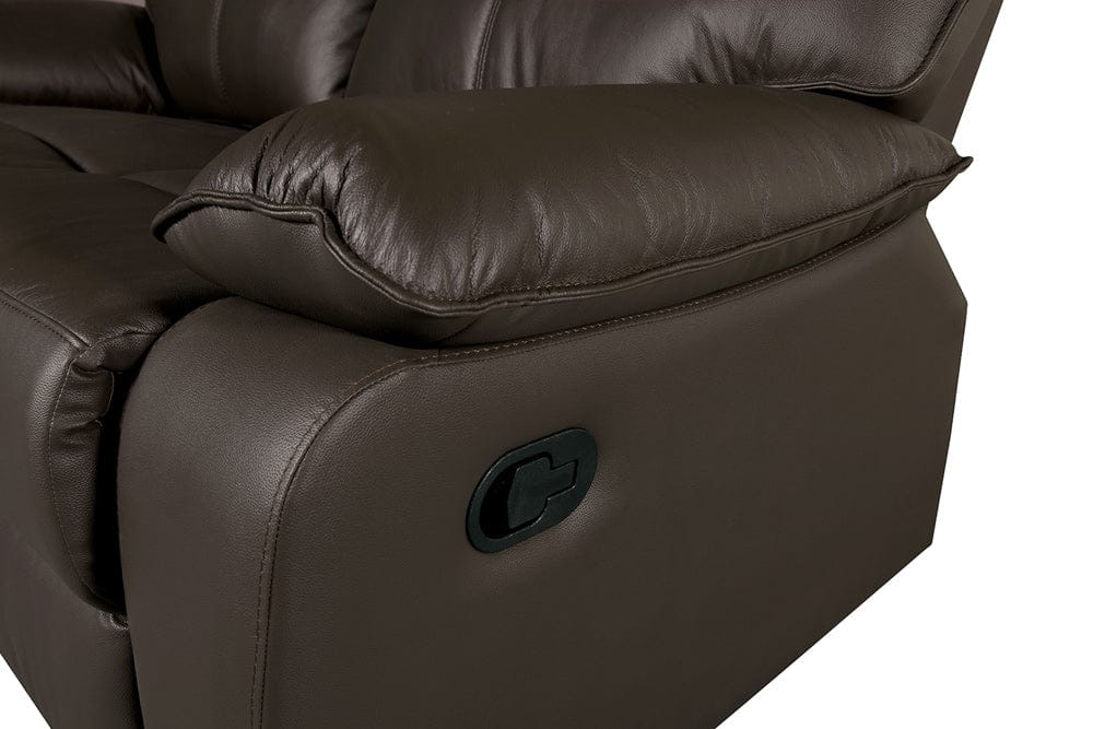 Furniture of America - Onoria Sofa + Loveseat Manual in Brown - FM69008BR-M-2PC View 2
