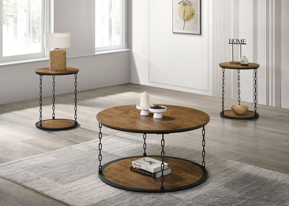 Furniture of America - Ophira 3 Pc. Table Set in Natural - FM42904NT-3PK View 1