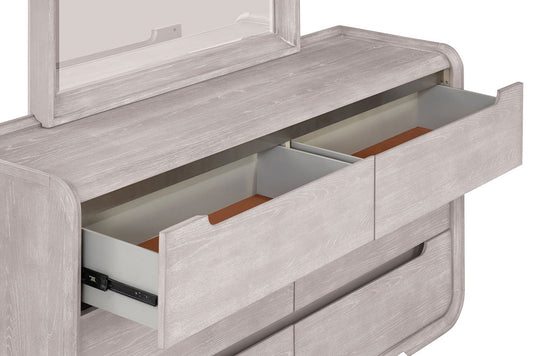 Furniture of America - Osterley Dresser in Light Gray - FM71500LG-D View 2