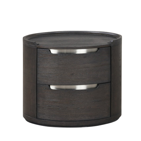 Furniture of America - Osterley Nightstand in Black - FM71500BK-N View 2