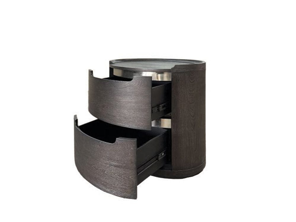 Furniture of America - Osterley Nightstand in Black - FM71500BK-N View 7