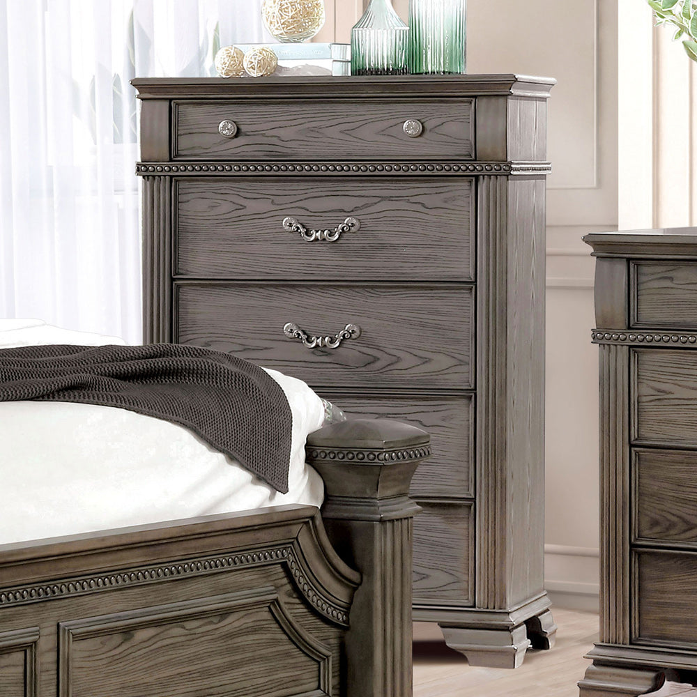 Furniture of America - Pamphilos Chest in Gray - FOA7144GY-C View 1