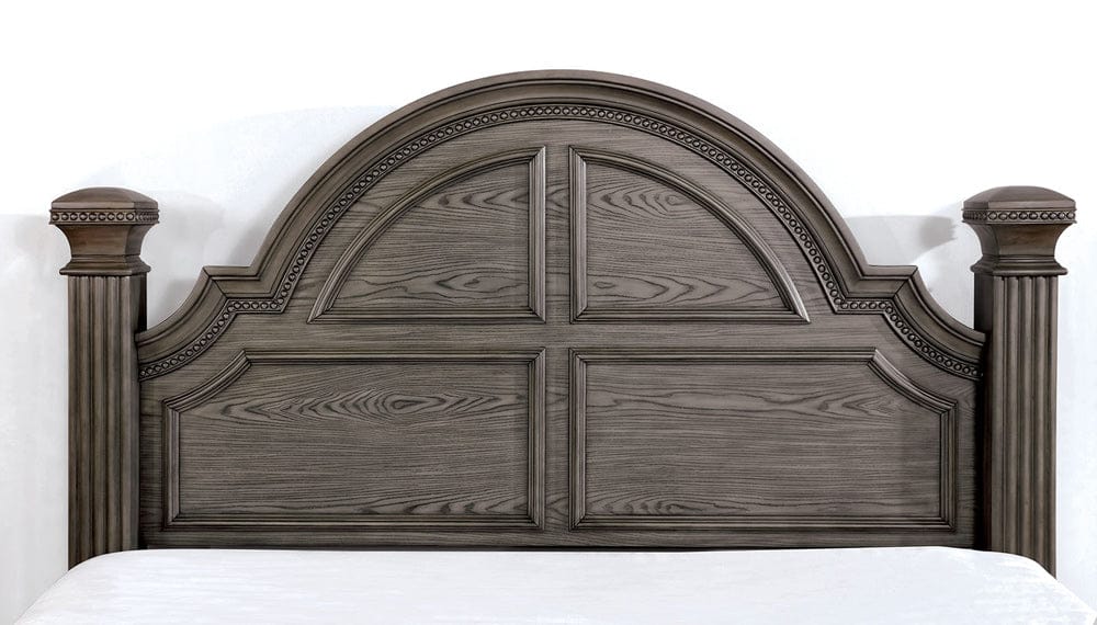 Furniture of America - Pamphilos Queen Bed in Gray - FOA7144GY-Q-BED View 2