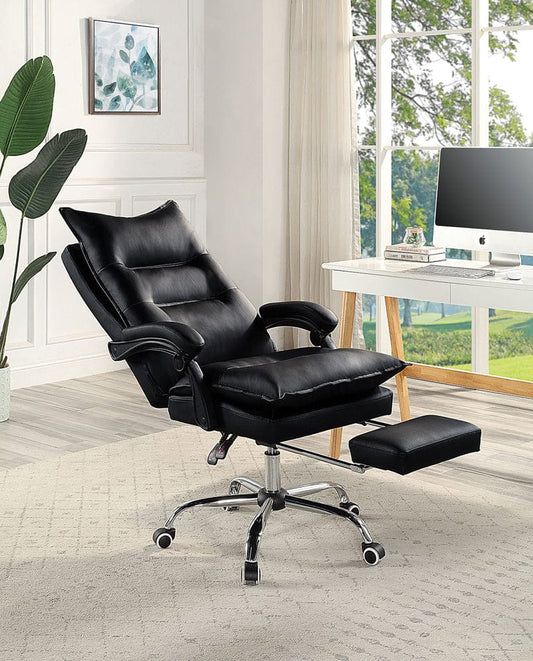 Furniture of America - Perce Office Chair in Black - CM-FC668BK View 2