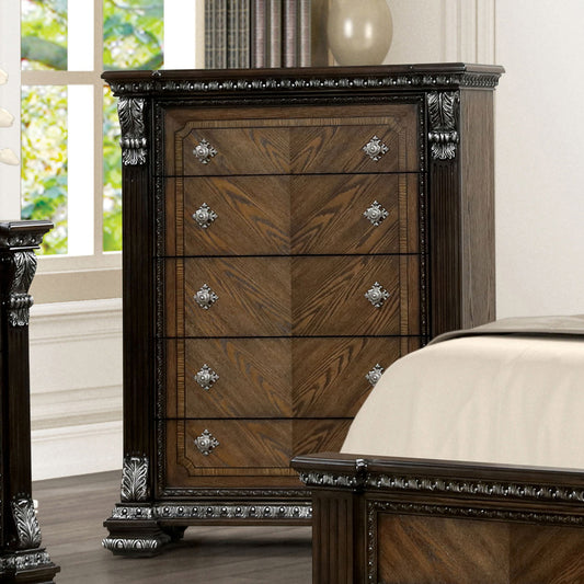 Furniture of America - Promenade Chest in Espresso - FM70002DB-C View 2