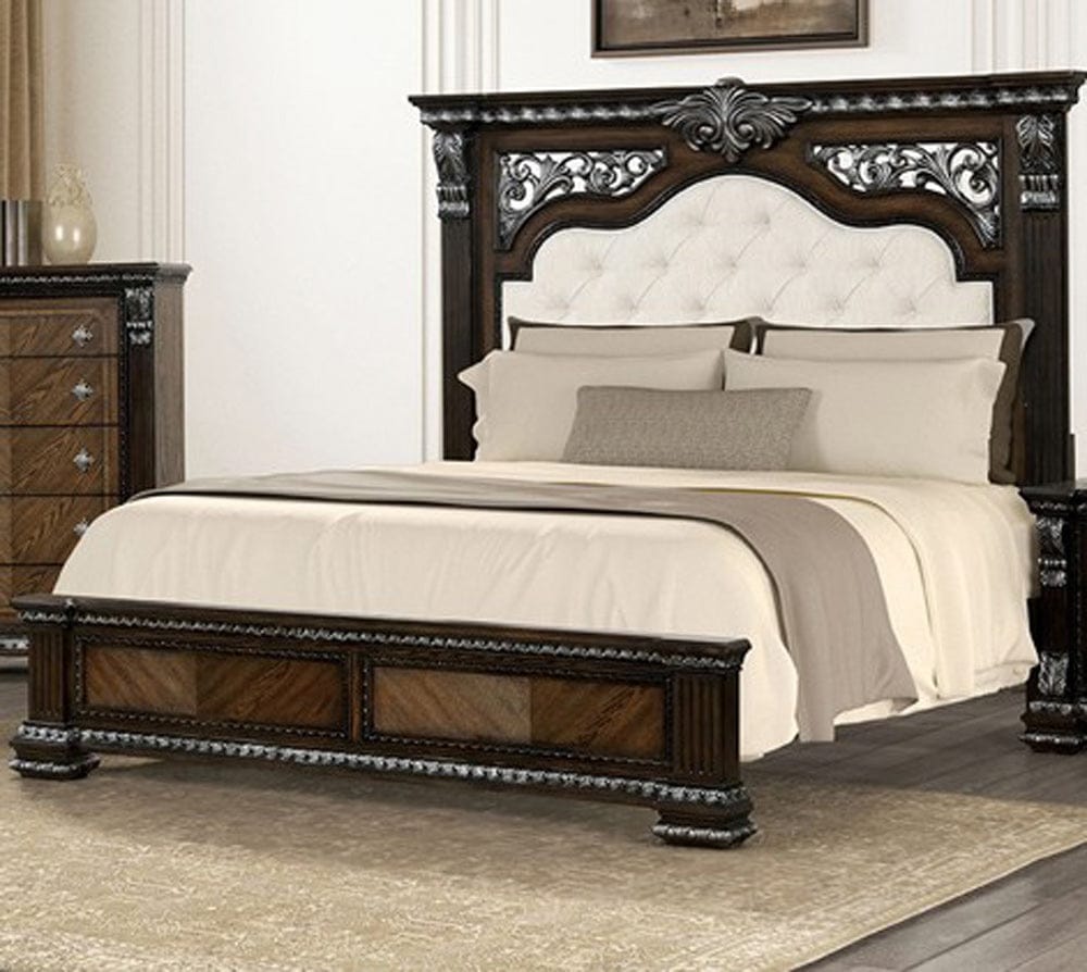 Furniture of America - Promenade E.King Bed in Espresso - FM70002DB-EK-BED View 1