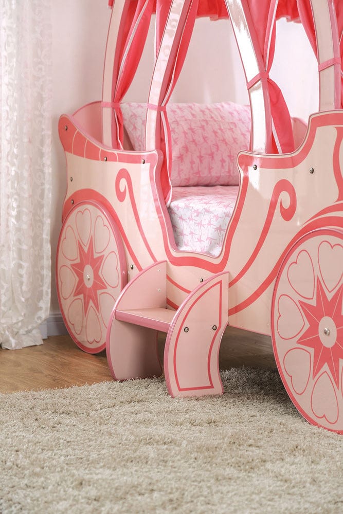 Furniture of America - Pumpkin Carriage Bed Twin Bed in Pink - CM7630-BED View 5