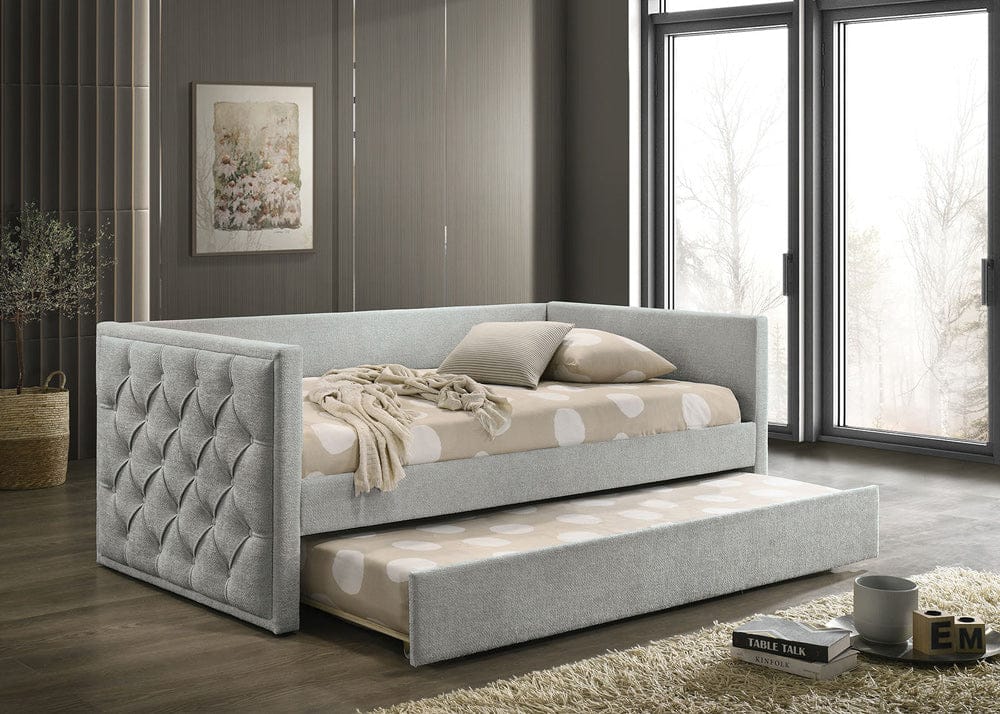 Furniture of America - Renzi Daybed w/ Trundle in Gray - FM1202GY-BED View 1