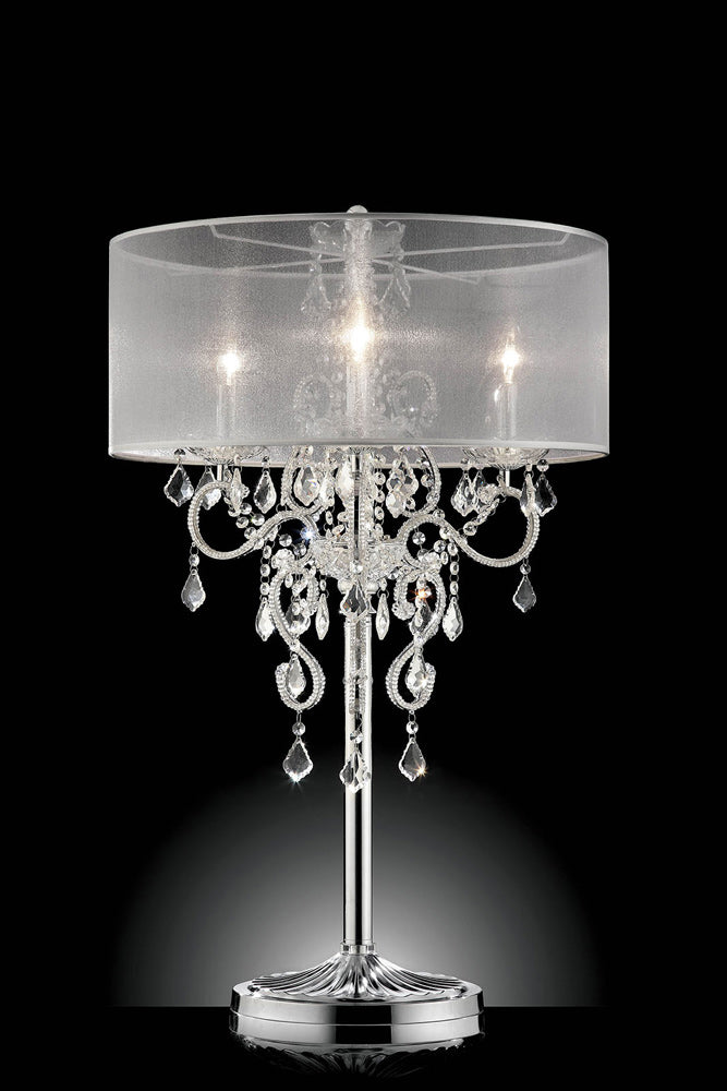 Furniture of America - Rigel 35"H Table Lamp in Silver - L9720T View 1