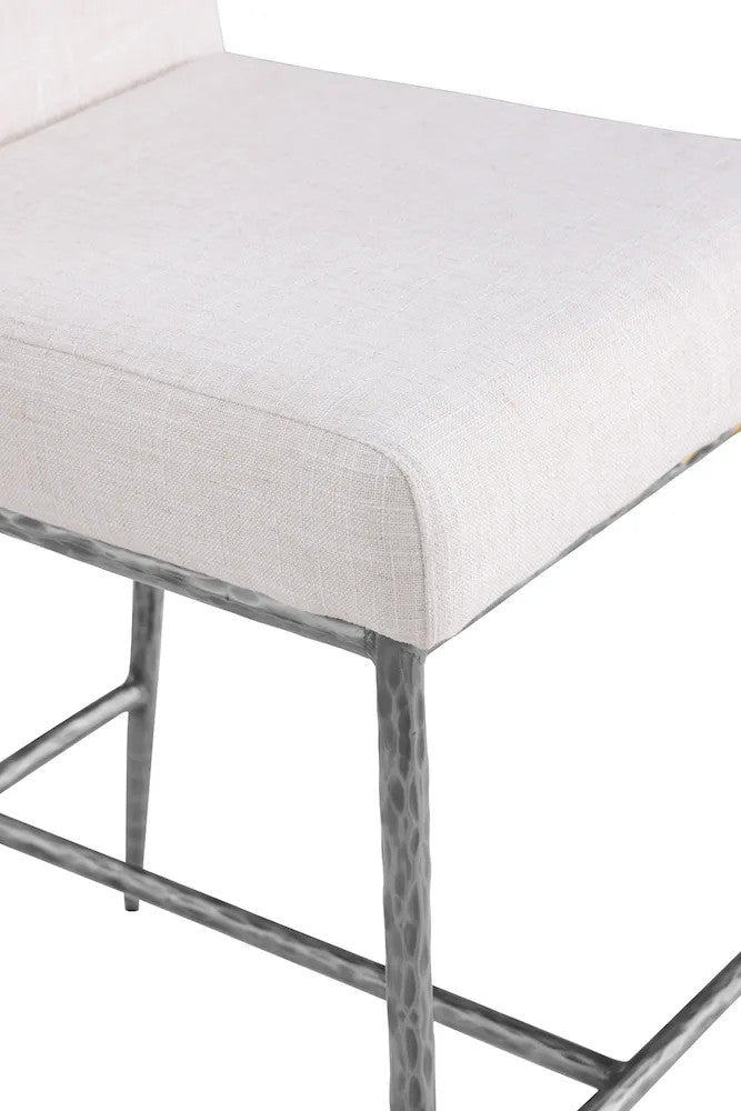 Furniture of America - Rilva - Counter Ht. Stool (1/CTN) - Gunmetal - FM37017GY-PC view 3