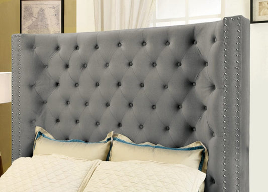 Furniture of America - Rosabelle Queen Bed in Gray - CM7669GY-Q-BED View 2