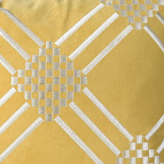 Furniture of America - Sam 20" X 20" Pillow Set of 2 in Silver/Gold - PL8040-2PK View 2