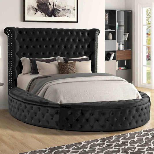 Furniture of America - Sansom - 4 Pc. Queen Bedroom Set w/ Chest - CM7178BK-Q-5PC-CHEST view 2