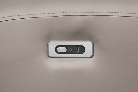 Furniture of America - Schlieren Power Recliner in Light Brown - FM6012LB-CH-PM View 3