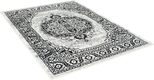 Furniture of America - Serang 5' X 7' Area Rug in Gray/Black - RG5203 View 2
