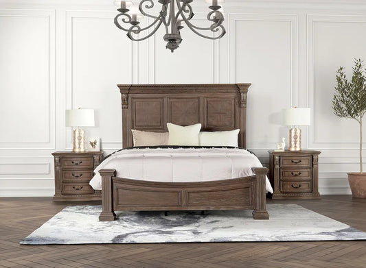 Furniture of America - Sevenoaks - 3 Pc. Queen Bedroom Set - FM7418AK-Q-4PC view 2