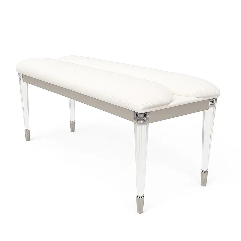 Furniture of America - Sheridan - Bench, Silver - FM72080SV-BN view 1