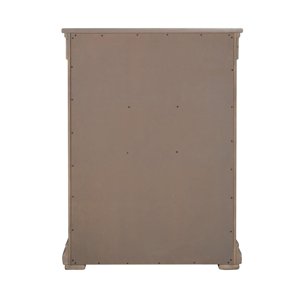 Furniture of America - Sheringham Chest in Weathered Gray - FM7701BR-C View 5