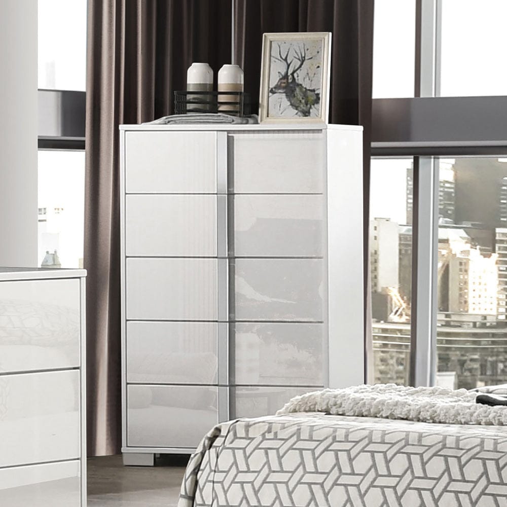 Furniture of America - Sinistra Chest in White - FM7211WH-C View 1