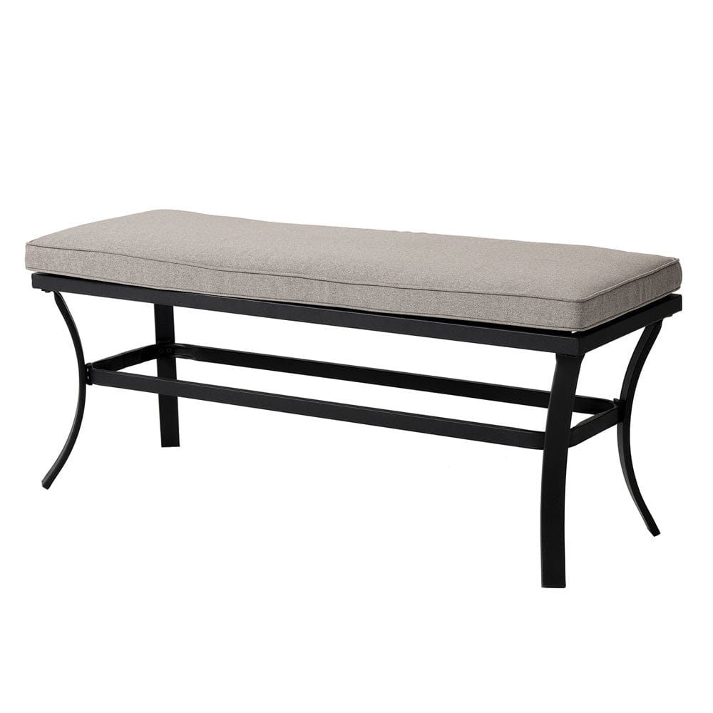 Furniture of America - Sintra Bench in Black/Gray - GM-2009 View 1