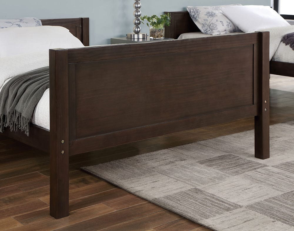 Furniture of America - Stamos Full/Full Bunk Bed in Walnut - CM-BK658WN-FF-BED View 3