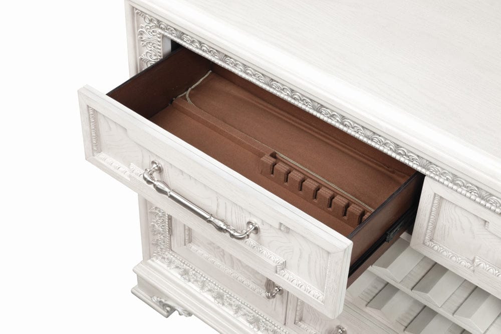 Furniture of America - Stella Mia Sideboard in Ivory - FM31000WH-SV View 7