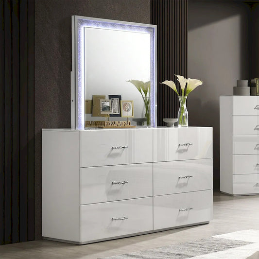 Furniture of America - Stoholm - 3 Pc. Twin Bedroom Set - FM72000WH-T-4PC view 2
