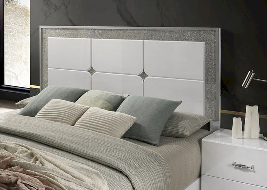 Furniture of America - Stoholm - E.King Bed, White - FM72000WH-EK-BED view 2