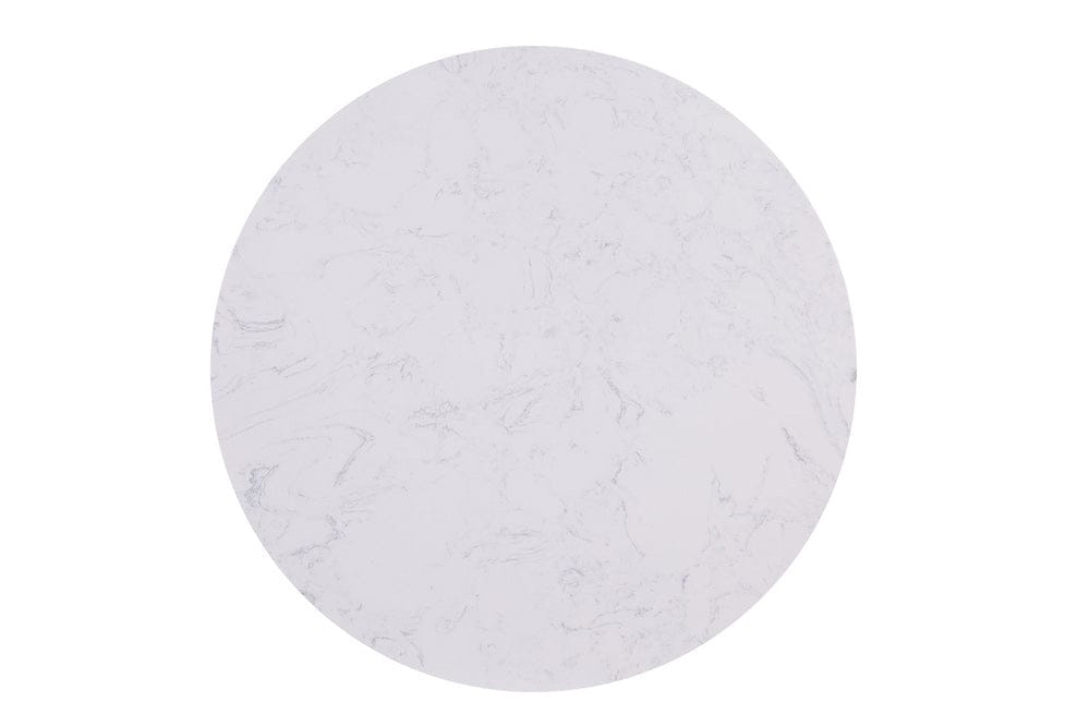 Furniture of America - Streatham Dining Table in Black/White/Gold - FM37002BK-PT-TABLE View 3