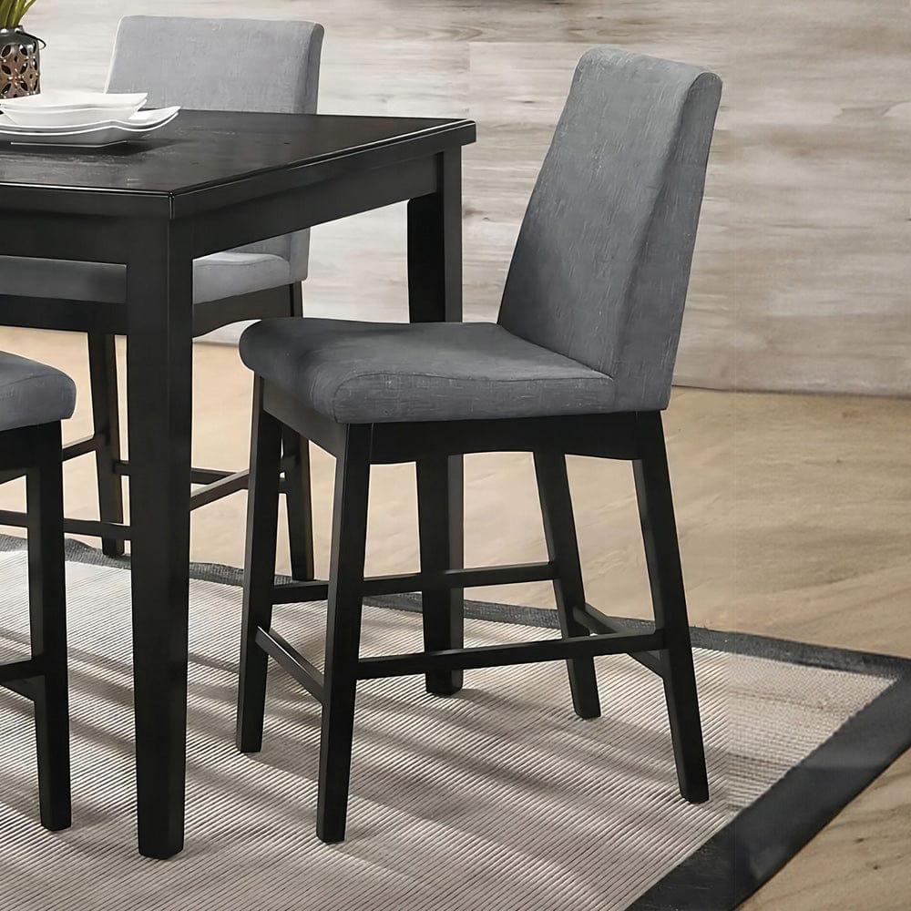 Furniture of America - Strom Counter Ht. Chair in Dark Walnut - NX3108PC-2PK View 1