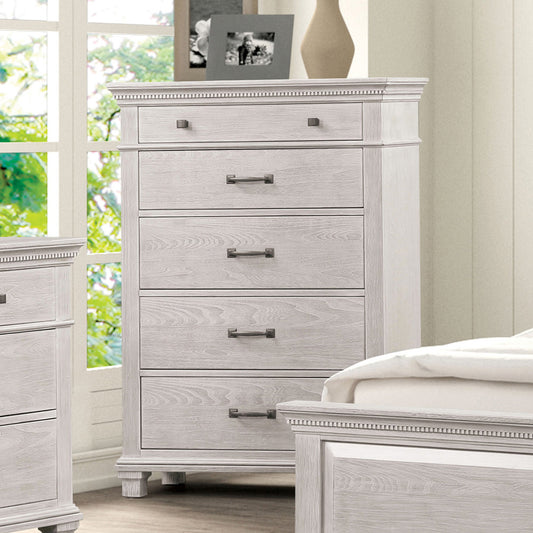 Furniture of America - Swanley Chest in Weathered Gray - FM7707GY-C View 2