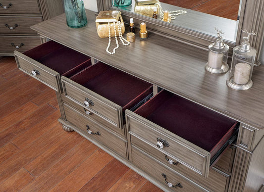 Furniture of America - Syracuse Dresser in Gray - CM7129GY-D View 2