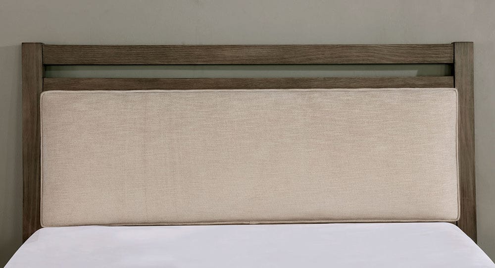 Furniture of America - Tawana 5 Pc. Queen Bedroom Set w/ Chest in Warm Gray/Beige - FOA7918Q-5PC-CHEST View 3