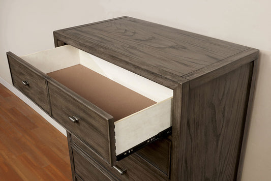 Furniture of America - Tawana Chest in Warm Gray - FOA7918C View 2