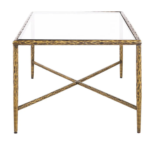 Furniture of America - Terva - Coffee Table - Matte Gold - FM47020GD-C-3A view 2