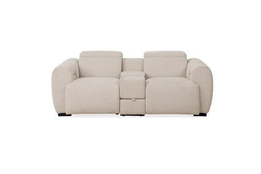Furniture of America - Thaddea - Power Sofa + Loveseat - CM9934WH-PM-2PC view 2