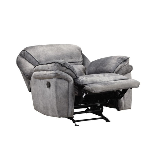 Furniture of America - Themis Recliner in Gray - NX6002GY-CH View 2