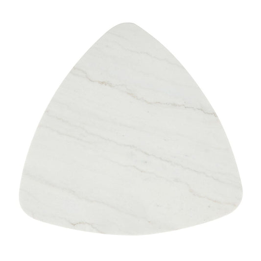 Furniture of America - Thisted Triangle Marble Coffee Table in White/Black - FM44002WH-CT View 2