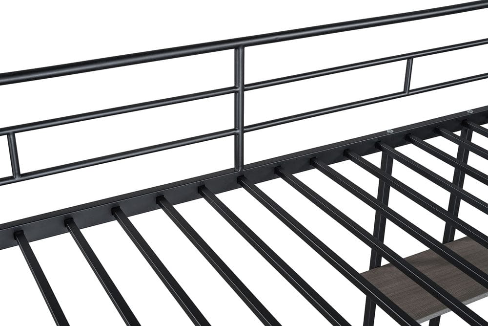 Furniture of America - Tymon Twin Loft Bed (K/D) in Black - FM-BK907BK-T View 5
